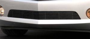 25027B | T-Rex Billet Series Bumper Grille | Horizontal | Aluminum | Black | 1 Pc | Overlay