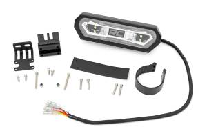 70708 | Rough Country Multi Functional IP68 LED Chase Light With Tube Mount | Each, Universal