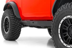 Rough Country - 90804 | Rough Country Heavy Duty Rock Sliders For 2 Door Ford Bronco 4WD | 2021-2023 - Image 2