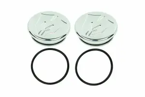 51052 | McGaughys Billet Ball Joint Caps (fits Upper Arms) 2014-2018 GM 1500 Truck 2011-2024 GM 2500 3500 Truck