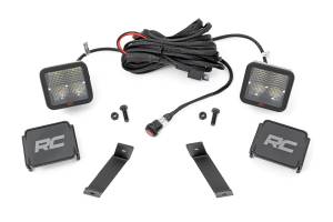 Rough Country - 70084 | Rough Country LED Ditch Light Kit For Jeep Cherokee KL | 2014-2021 | Spectrum Series - Image 1