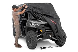 Rough Country - 99046 | Rough Country UTV Storage Cover With Storage Bag | Universal, 4 Door Model - Image 6