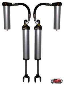 CSA-7504 | CST Suspension 4 to 6 Inch Front Lift Pro Series 2.5 Remote Reservoir Shocks with Adjusters Stock Location (2011-2019 Silverado, Sierra 2500 HD, 3500 HD 2WD/4WD)