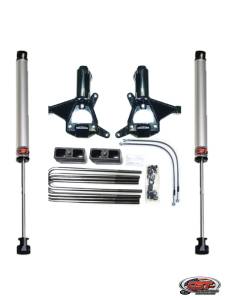 CSK-G1-2 | CST Suspension 3.5 to 5.5 Inch Spindle Stage 2 Suspension System (2007-2018 Silverado, Sierra 1500 2WD | OE Cast Steel Control Arms)