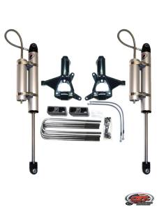 CSK-G1-3 | CST Suspension 3.5 to 5.5 Inch Spindle Stage 3 Suspension System (2007-2018 Silverado, Sierra 1500 2WD | OE Cast Steel Control Arms)