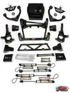 CST Suspension - CSK-G15-6BJ | CST Suspension 6 to 8 Inch Stage 6 Suspension System with Ball Joint Upper Control Arms (2011-2019 Silverado, Sierra 2500 HD, 3500 HD 2WD/4WD) - Image 2