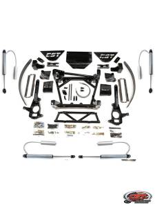 CSK-G16-4 | CST Suspension 8 to 10 Inch Stage 4 Suspension System with Block & Add A Leaf (2011-2019 Silverado, Sierra 2500 HD, 3500 HD 2WD/4WD)