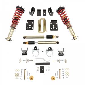 Belltech - 1000SPAC | Belltech 1-3 Inch Front / 5.5 Inch Rear Complete Lowering Kit With Damping/Height Adjustable Coilovers For Ford F-150 2/4WD | 2015-2020 - Image 1