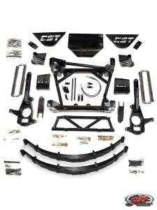 CST Suspension - CSK-G16-12 | CST Suspension 8 to 10 Inch Stage 1 Suspension System with Rear Leafs (2011-2019 Silverado, Sierra 2500 HD, 3500 HD 2WD/4WD) - Image 1