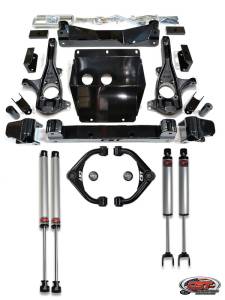 CST Suspension - CSK-G18-4BJ | CST Suspension 4 to 6 Inch Stage 4 High Clearance Suspension System with Ball Joint Upper Control Arms  (2011-2019 Silverado, Sierra 2500 HD, 3500 HD 2WD/4WD) - Image 1