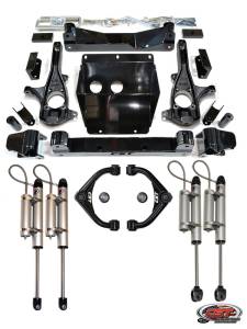 CST Suspension - CSK-G18-6BJ | CST Suspension 4 to 6 Inch Stage 6 High Clearance Suspension System with Ball Joint Upper Control Arms  (2011-2019 Silverado, Sierra 2500 HD, 3500 HD 2WD/4WD) - Image 1