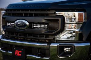 Rough Country - 70898 | LED Light | Grille Mount | 10" Black | Ford Super Duty (20-21) - Image 5