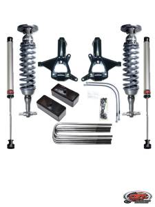 CSK-G51-2 | CST Suspension 6.0 Inch Coilover Stage 2 Suspension System (2014-2018 Silverado, Sierra 1500 2WD | OE Cast Aluminum or Stamped Steel Control Arms)