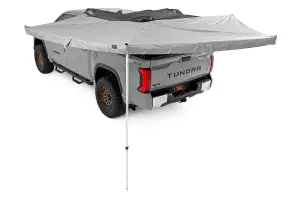 Rough Country - 99047 | Rough Country Bed Rack / Roof Mount 270 Degree Awning | Driver Side, Universal - Image 1