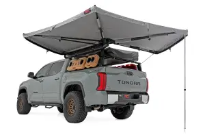 Rough Country - 99047 | Rough Country Bed Rack / Roof Mount 270 Degree Awning | Driver Side, Universal - Image 2