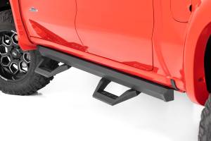 Rough Country - 11003A | Rough Country SRX2 Adjustable Aluminum Step For Crew Cab Chevrolet Silverado / GMC Sierra 1500/2500 HD | 2019-2024 - Image 3