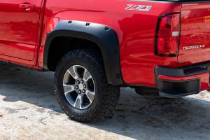 Rough Country - F-C11511A | Rough Country Pocket Fender Flares For Chevrolet Colorado 2/4WD | 2005-2022 | 5 Inch Bed | Flat Black - Image 8