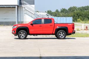 Rough Country - F-C11511A-G9K | Rough Country Pocket Fender Flares For Chevrolet Colorado 2/4WD | 2005-2022 | 5 Inch Bed | Satin Steel - Image 11