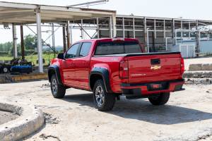 Rough Country - F-C11511A-GAN | Rough Country Pocket Fender Flares For Chevrolet Colorado 2/4WD | 2005-2022 | 5 Inch Bed | Silver Ice Metallic - Image 9