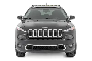 Rough Country - 70086 | Rough Country LED Light Kit | Roof Mount | 40" Black Single Row | Jeep KL (14-22) - Image 4