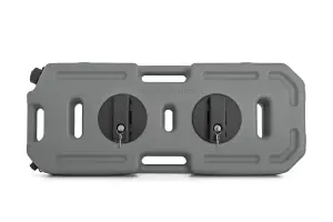 Rough Country - 99064A | Rough Country Flat Fluid Containers with Lockable Mount | 20 Liter | Gray - Image 2