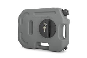 Rough Country - 99062 | Rough Country Mountable Flat Fluid Container With Locker | 10L, Gray - Image 1