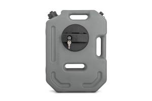 Rough Country - 99062 | Rough Country Mountable Flat Fluid Container With Locker | 10L, Gray - Image 2