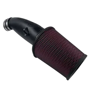 S&B Filters - 75-6001 | S&B Filters Open Air Intake (2017-2019 F250,  F350 Super Duty V8-6.7L Powerstroke) Cotton Cleanable Red - Image 2