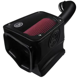 S&B Filters - 75-5116 | S&B Filters Cold Air Intake (2014-2018 Silverado, Sierra 1500 | 2014-2020 Suburban, Tahoe, Yukon 5.3L, 6.2L) Cotton Cleanable Red - Image 2