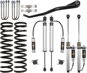 CS-DLVL-BC-CS-19-D | Carli Suspension Carli Spec 2.0" Remote Reservoir Shocks 2.5" Lift Backcountry Leveling System For Ram 3500 4WD | 2019-2023 | Diesel