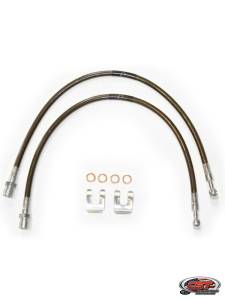 CSS-D11-3 | CST Suspension Front Stainless Brake Line Kit (2019-2023 Ram 1500 2WD/4WD)