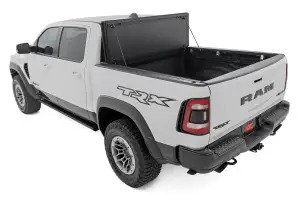 Rough Country - 49320550 | Rough Country Hard Tri-Fold Flip Up Tonneau Bed Cover For Ram 1500 (2019-2023) / 1500 TRX (2021-2023) | 5' 7" Bed Without RamBox Storage - Image 11