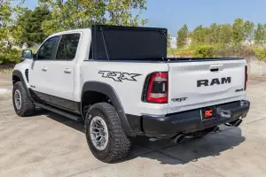 Rough Country - 49320550 | Rough Country Hard Tri-Fold Flip Up Tonneau Bed Cover For Ram 1500 (2019-2023) / 1500 TRX (2021-2023) | 5' 7" Bed Without RamBox Storage - Image 13