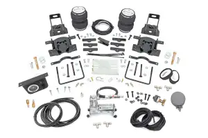 Rough Country - 10023C | Rough Country Air Spring Kit With Onboard Air Compressor For Ford Super Duty 4WD | 2005-2016 | For Stock Height - Image 2