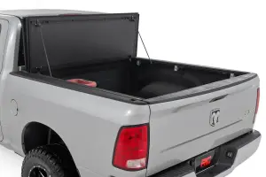 Rough Country - 49319550 | Rough Country Hard Tri-Fold Flip Up Bed Cover (201-2018 Ram 1500 Pickup 2WD/4WD | 5'7" Bed) - Image 2