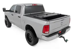 Rough Country - 49319550 | Rough Country Hard Tri-Fold Flip Up Bed Cover (201-2018 Ram 1500 Pickup 2WD/4WD | 5'7" Bed) - Image 6