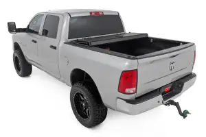 Rough Country - 49319550 | Rough Country Hard Tri-Fold Flip Up Bed Cover (201-2018 Ram 1500 Pickup 2WD/4WD | 5'7" Bed) - Image 8