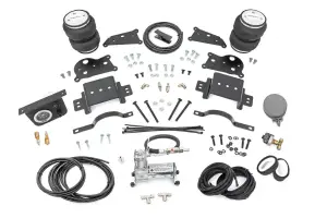 10029C | Rough Country Air Spring Kit For Ram 2500 / 3500 4WD | 2014-2022 | With Onboard Air Compressor