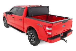 Rough Country - 49220550 | Rough Country Hard Tri-Fold Flip Up Bed Cover (2015-2020 F150 Pickup 2WD/4WD | 5'7" Bed) - Image 11