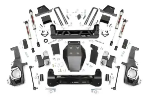 10170 | Rough Country 7 Inch Lift Kit For Chevrolet Silverado / GMC Sierra 2500 HD | 2020-2024 | V2 Monotube Shocks