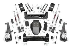 10230A | Rough Country 5 Inch Lift Kit For Chevrolet Silverado / GMC Sierra 2500 HD | 2020-2024 | Premium N3