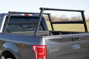 Rough Country - 10406 | Rough Country Aluminum Bed Rack For Ford F-150 | 2015-2023 | Full Rack - Image 11