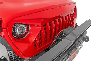 Rough Country - 10496 | Rough Country Replacement Grille Angry Eyes For Jeep Gladiator JT / Wrangler JL / Wrangler 4xe | 2018-2023 - Image 4
