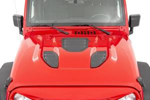 Rough Country - 10525 | Jeep Vented Performance Hood (07-18 Wrangler JK) - Image 3