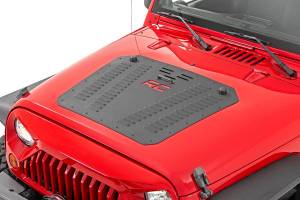 Rough Country - 10527 | Jeep Powder Coated Hood Louver  (07-18 Wrangler JK) - Image 4