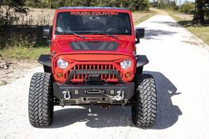 Rough Country - 10527 | Jeep Powder Coated Hood Louver  (07-18 Wrangler JK) - Image 6