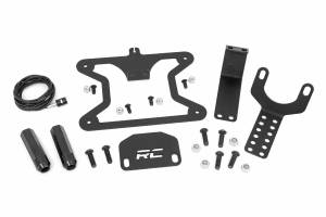 Rough Country - 10541 | Jeep License Plate Adapter (07-18 Wrangler JK / JK Unlimited) - Image 2