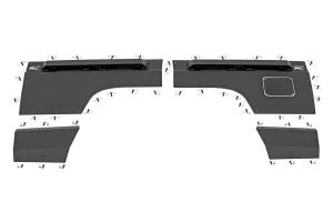 10578 | Jeep Rear Upper and Lower Quarter Panel Armor (84-96 Cherokee XJ)