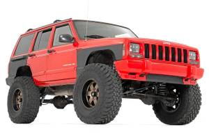 Rough Country - 10581 | Jeep Front & Rear Upper and Lower Quarter Panel Armor - (97-01 Cherokee XJ) - Image 4