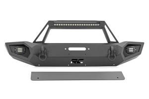 Rough Country - 10585 | Rough Country Front Winch Bumper With LED Lights For Jeep Gladiator JT/Wrangler 4xe, JK, JL | 2007-2023 - Image 3